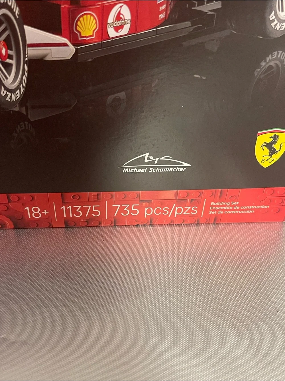 Lego Icons Ferrari F2004 & Michael Schumacher 11375 735Pcs 18+ NIP -Sealed